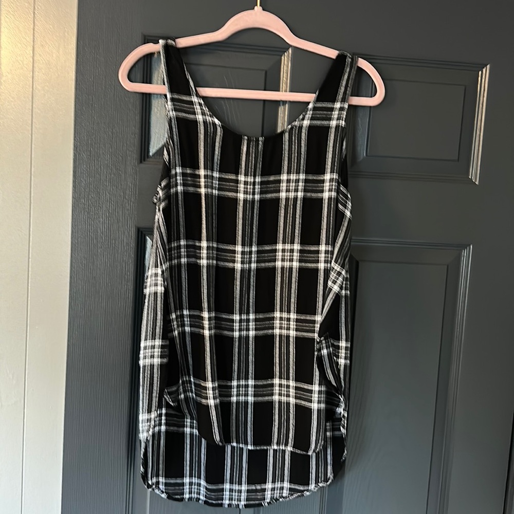 Plaid Tank Top